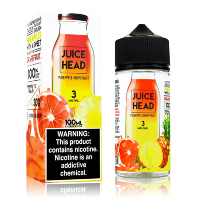 Juice Head Pineapple Grapefruit 0mg 100ml