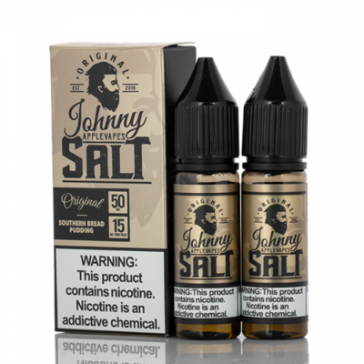 Johnny Applevapes Salt Southern Bread Pudding 50mg 30ml