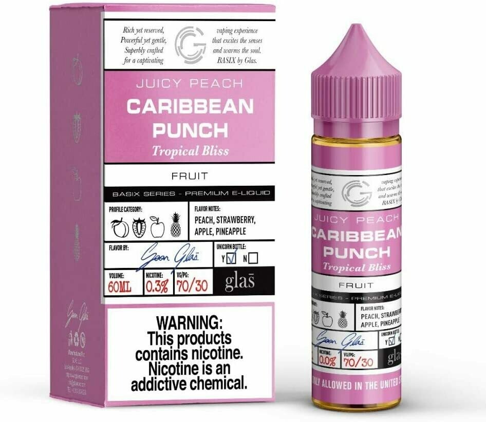Basix Caribbean Punch 0mg 60ml