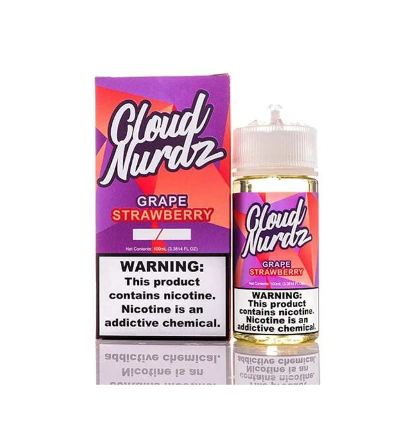 Cloud Nurdz - Grape Strawberry - 30ML - 25 MG