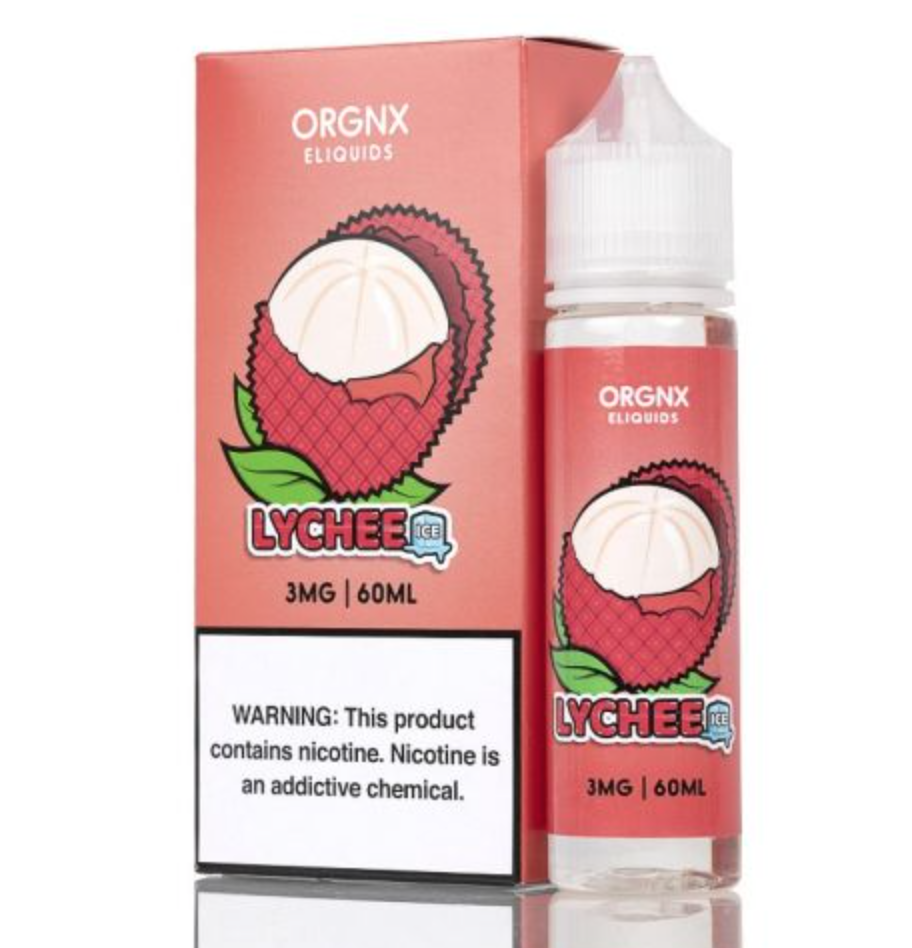 Orgnx Lychee Iced 3mg 60ml