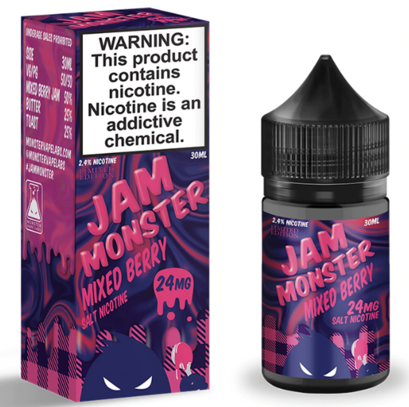 Jam Monster - Mixed Berry - 30ML - 48 MG