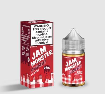 Jam Monster Salts Strawberry 24 Mg