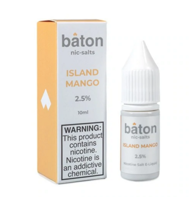 Baton Salts Island Mango 2.5% 10ml