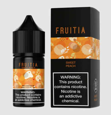 Fruitia - Sweet Peach - 30ml - 50mg