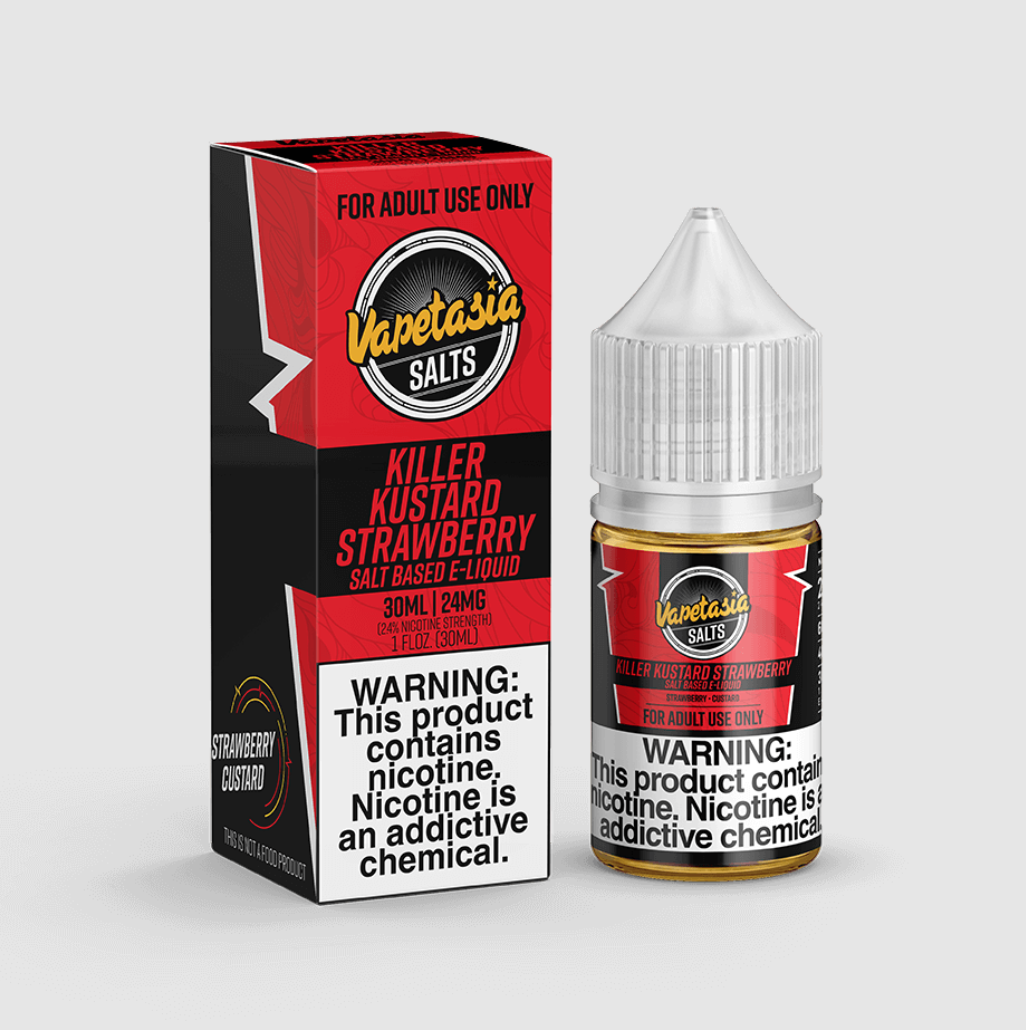 Vapetasia - Killer Custard Strawberry - 30ML - 24 MG