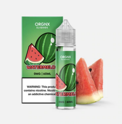 Orgnx Watermelon 0mg 60ml