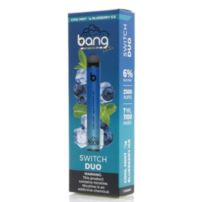 Bang XXL Switch Duo Cool Mint/Blueberry Iced