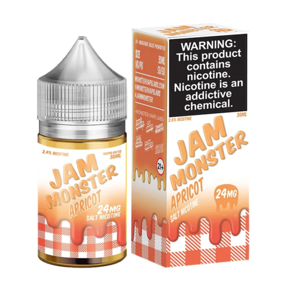 Jam Monster Salt- Apricot 48mg 30ml