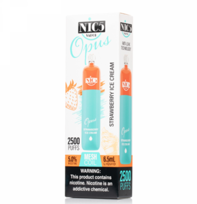 Nic5 Opus- Strawberry Ice Cream