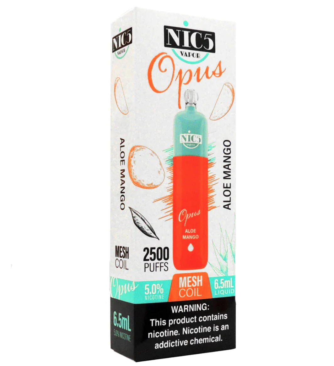 Nic5 Opus- Aloe Mango