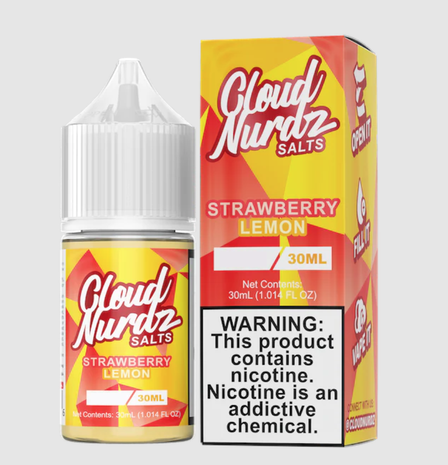 Cloud Nurdz Salt Strawberry Lemon 50mg 30ml