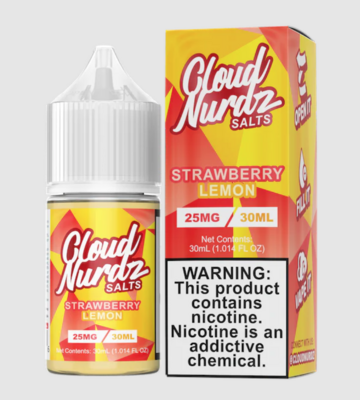 Cloud Nurdz Salt Strawberry Lemon 25mg 30ml