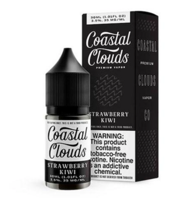Coastal Clouds Salt Strawberry Kiwi 50mg 30ml