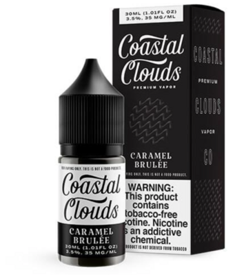 Coastal Clouds Salt Caramel Brulee 35mg 30ml