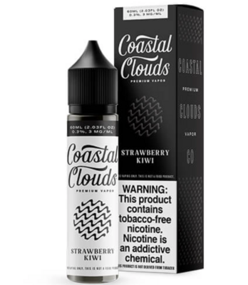Coastal Clouds Strawberry Kiwi 0mg 60ml