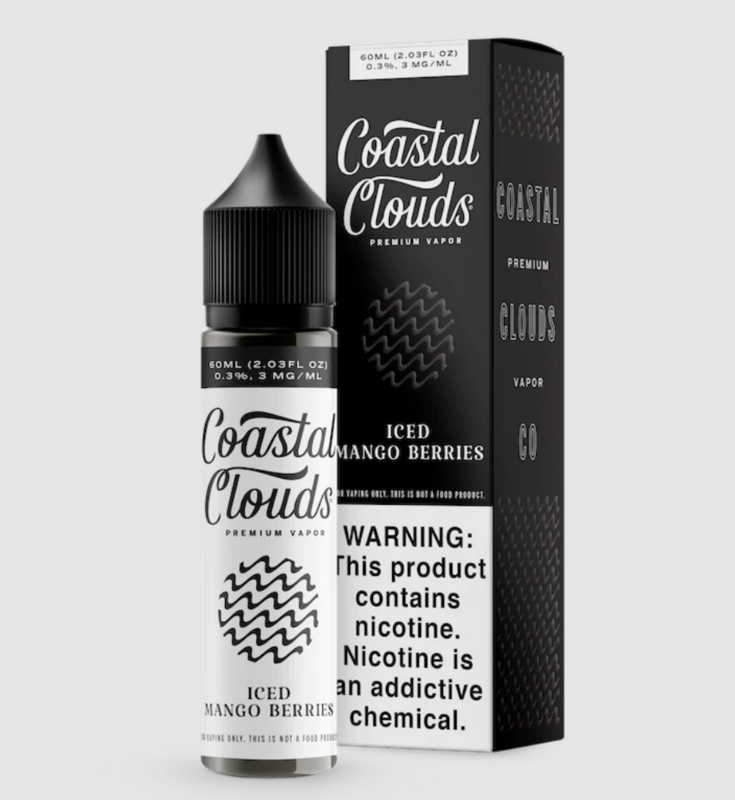 Coastal Clouds Iced Mango Berries 0mg 60ml