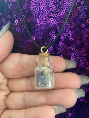 Relaxation Spell Bottle Necklace