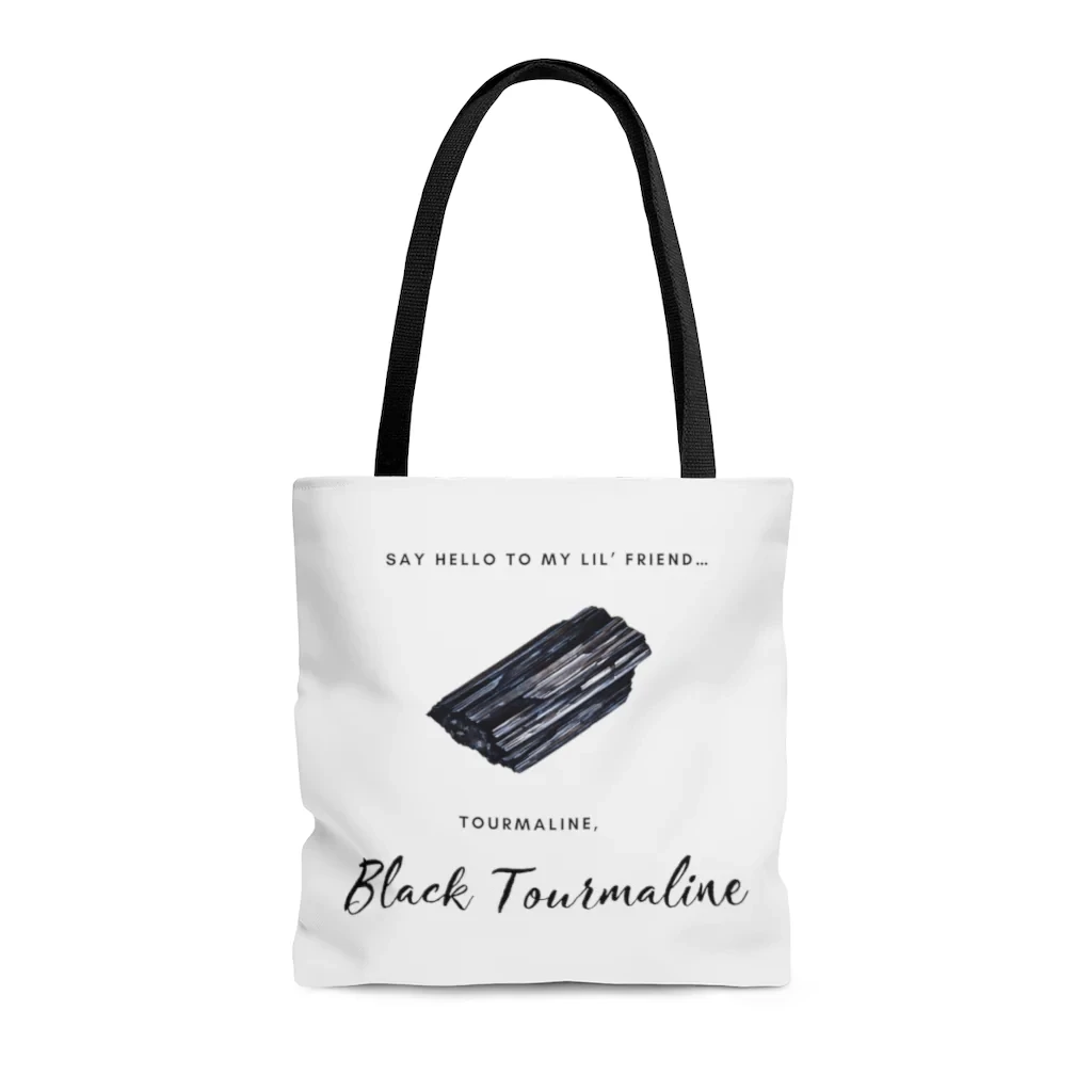 Black Tourmaline Tote