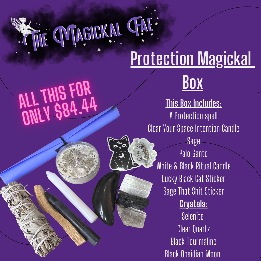 Protection Magickal Box -Limited Quantities-