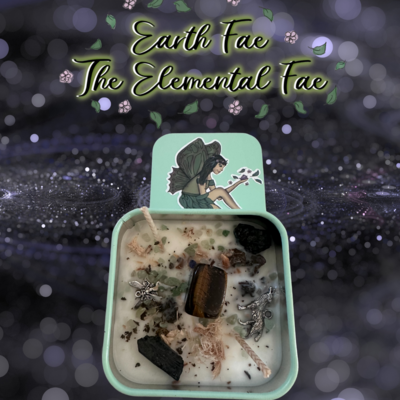 Earth Fae Intention Candle