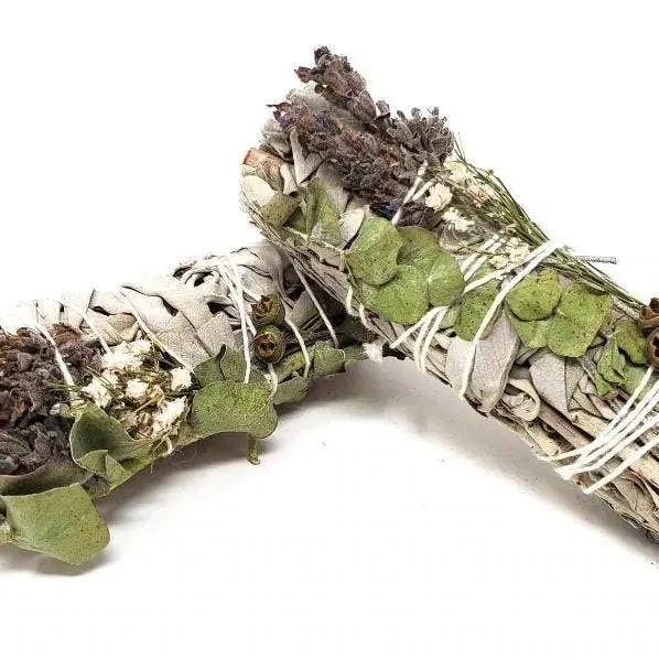 White Sage, Lavender & Eucalyptus Smudge Sticks