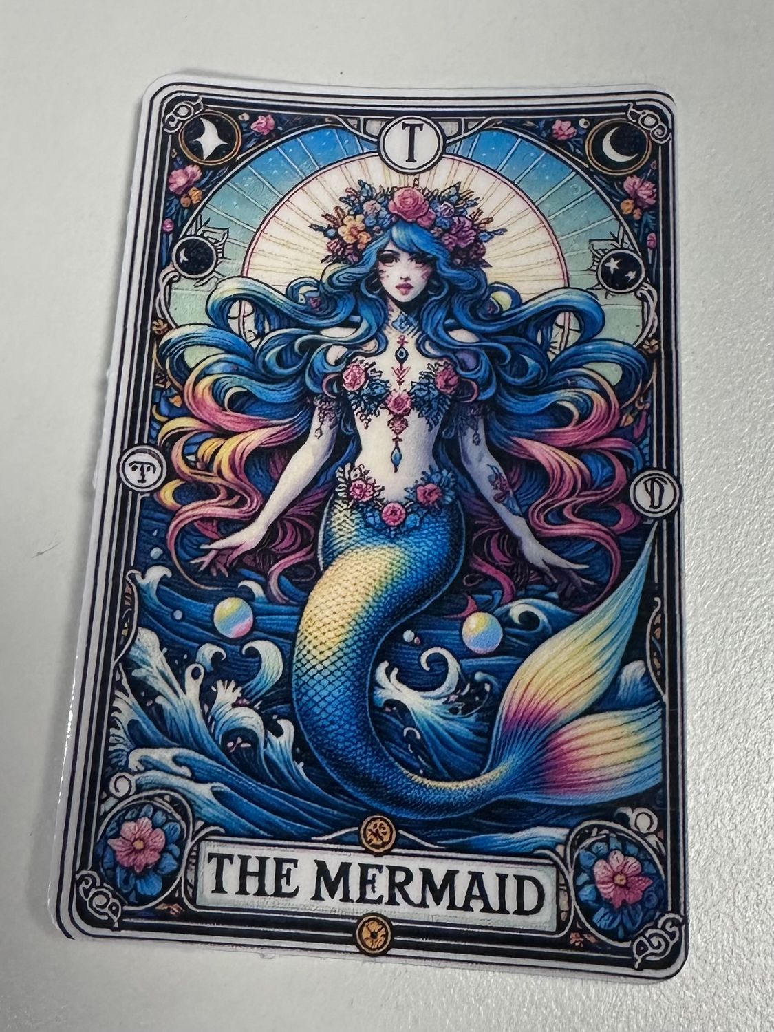 The Mermaid Tarot Sticker