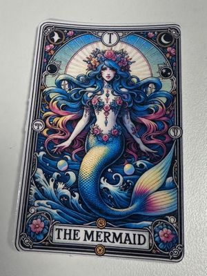 The Mermaid Tarot Sticker