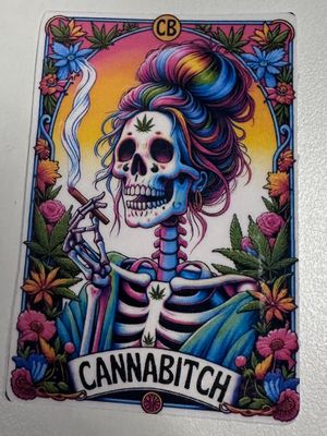 Cannabitch Sticker