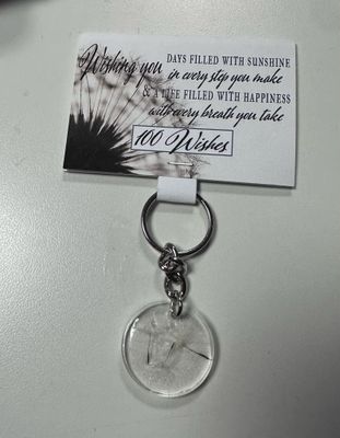 100 Wishes Key Chain