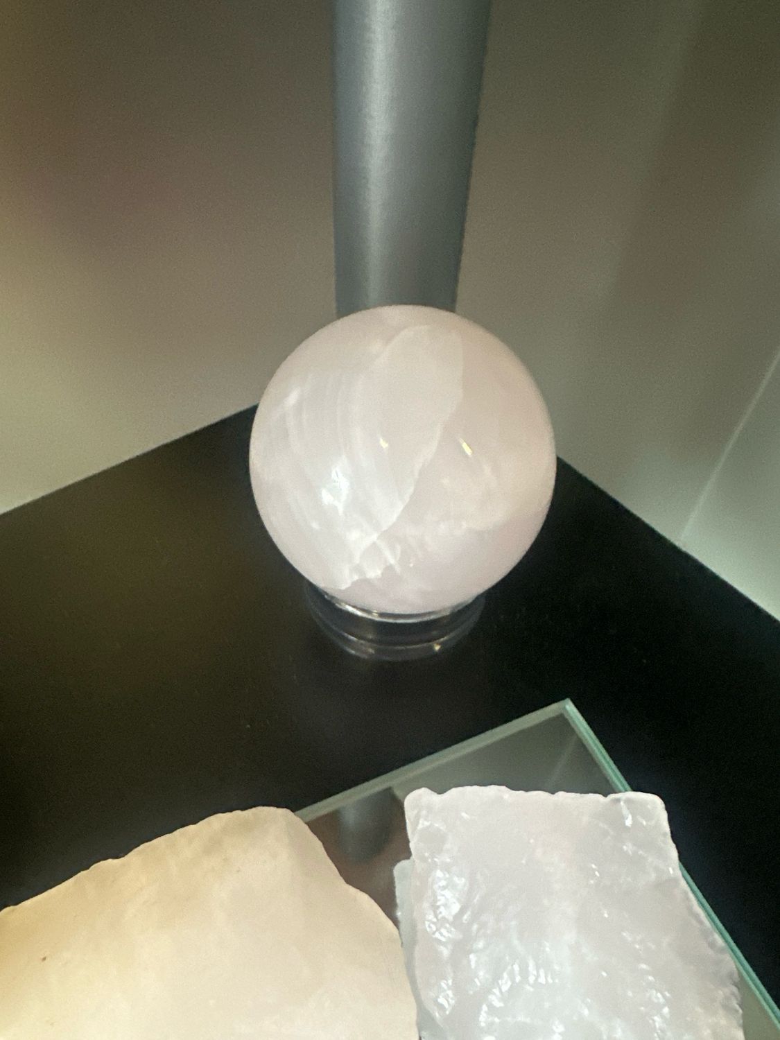 Pink Mango Calcite Sphere