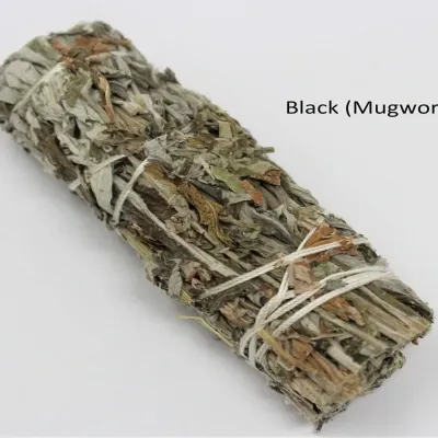 Mugwort (Black Sage)  Smudge Stick