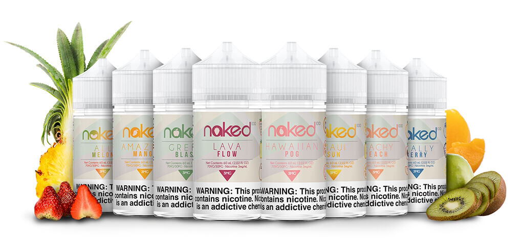 Naked 100 e-Juice, Flavors: Hawaiian POG, mg: 3mg, ml: 60ml