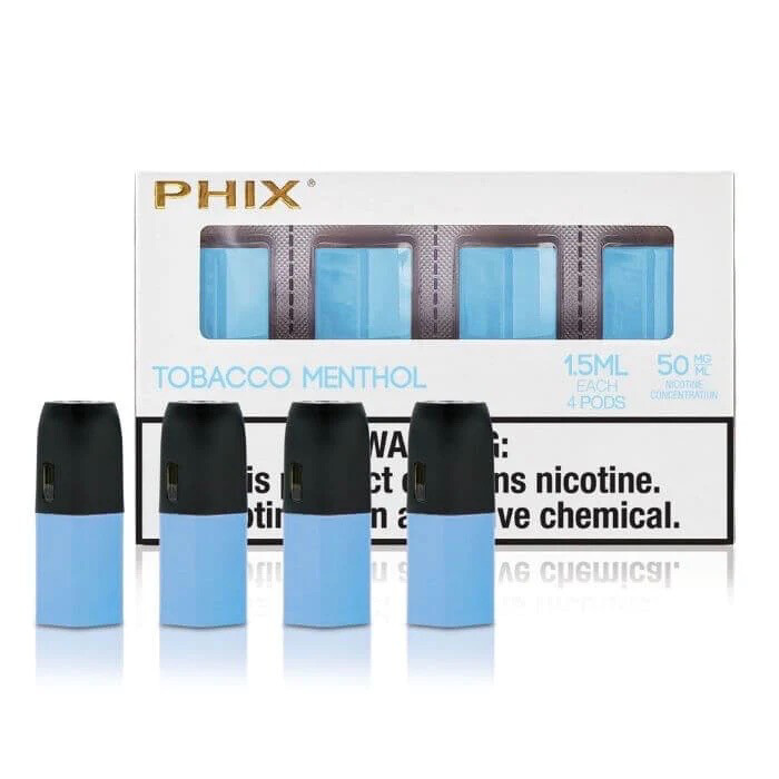 Phix Pods, Flavors: Tobacco