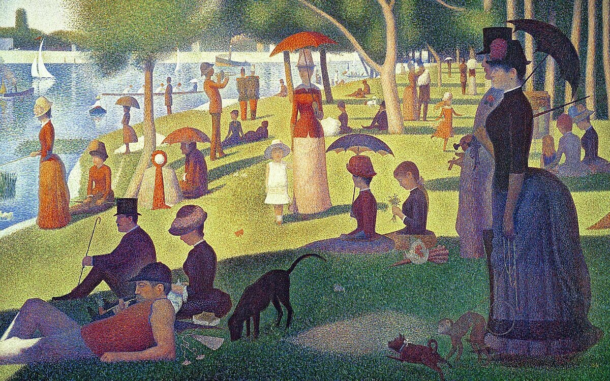 Puzzle: Seurat's Sunday Afternoon on La Grande Jatte Puzzle: Seurat's Sunday Afternoon on La Grande Jatte