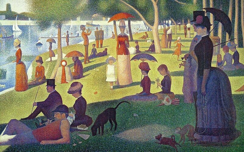 Puzzle: Seurat's Sunday Afternoon on La Grande Jatte Puzzle: Seurat's Sunday Afternoon on La Grande Jatte