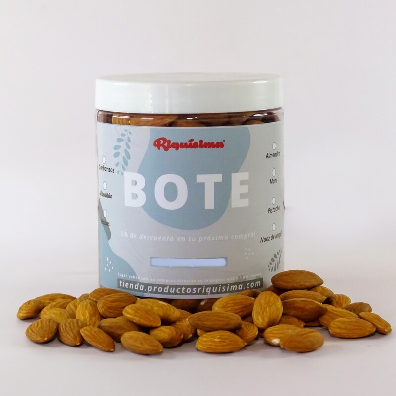 Bote pequeño Almendra 408g (0.9lb)