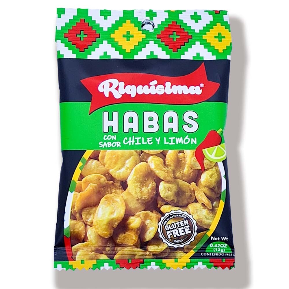 Mini Habas Chile Limón 12g