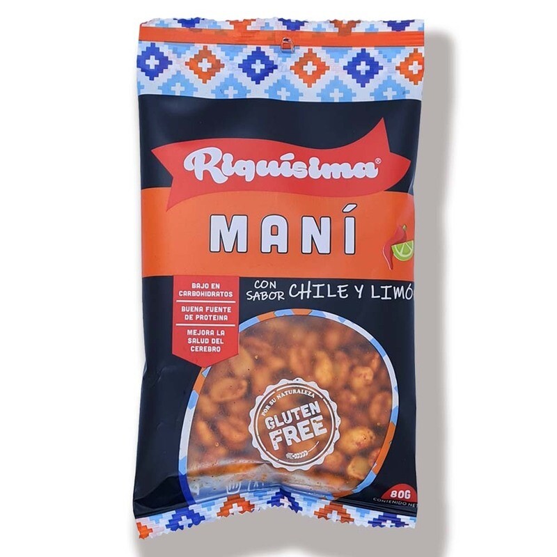 Maní Chile Limón 80g