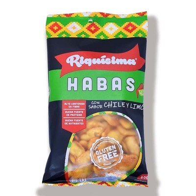 Habas Chile Limón 80g