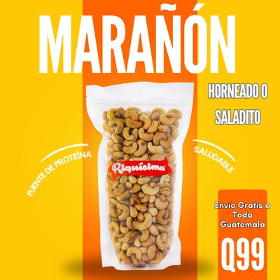1 libra de marañón horneado o saladito