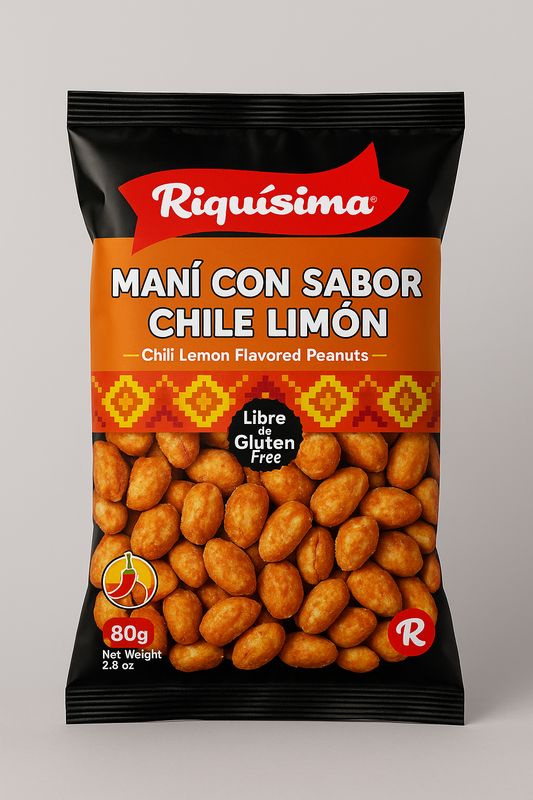 Maní Chile Limón 80g