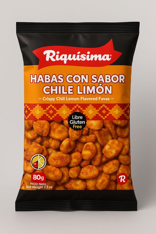 Habas Chile Limón 80g