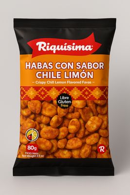 Habas Chile Limón 80g