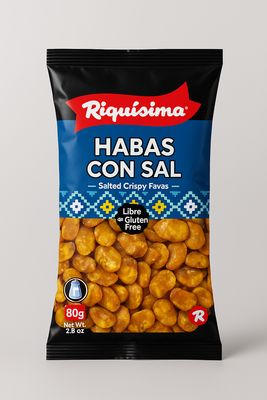 Habas Sal 100g