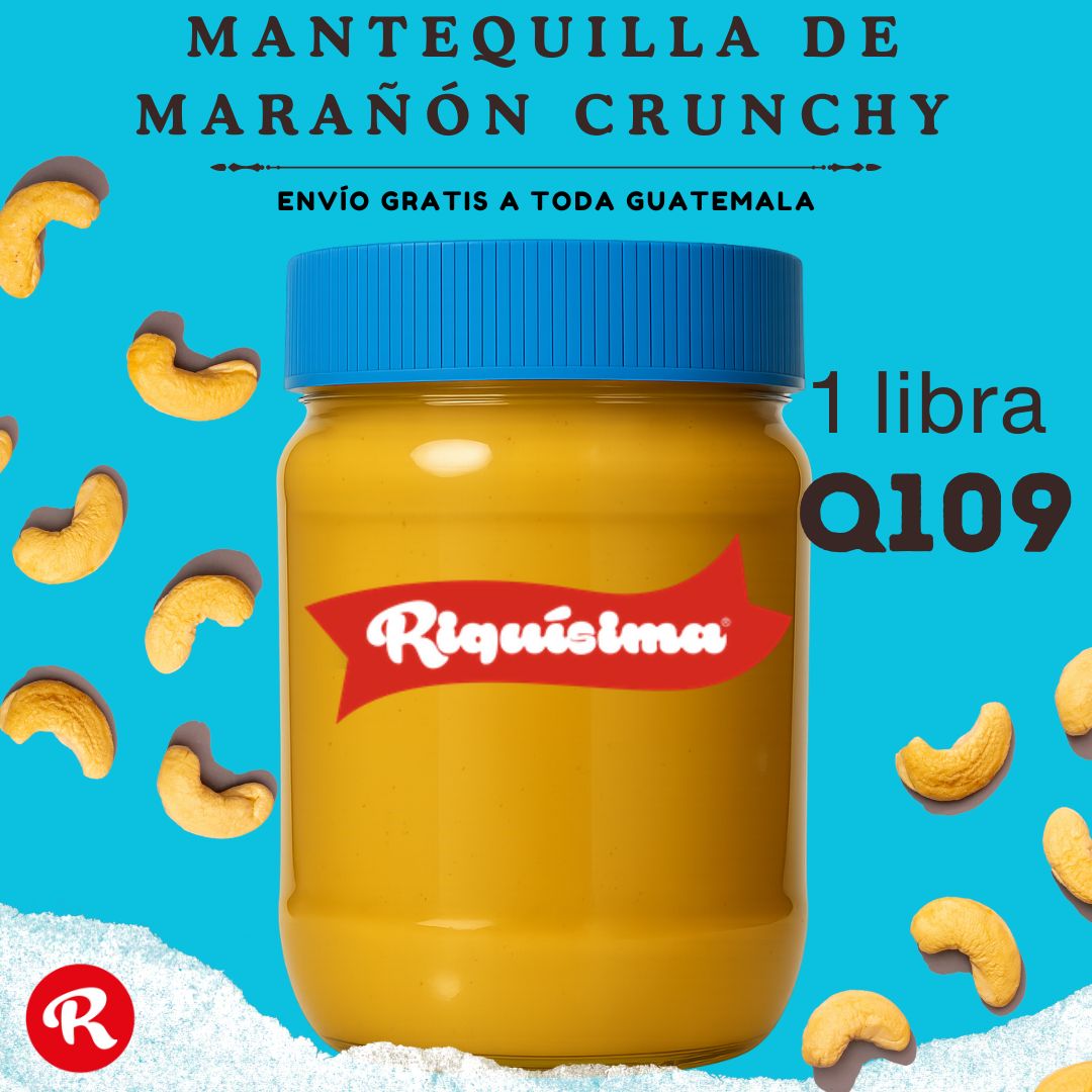 Mantequilla de Marañón Crunchy 1lb