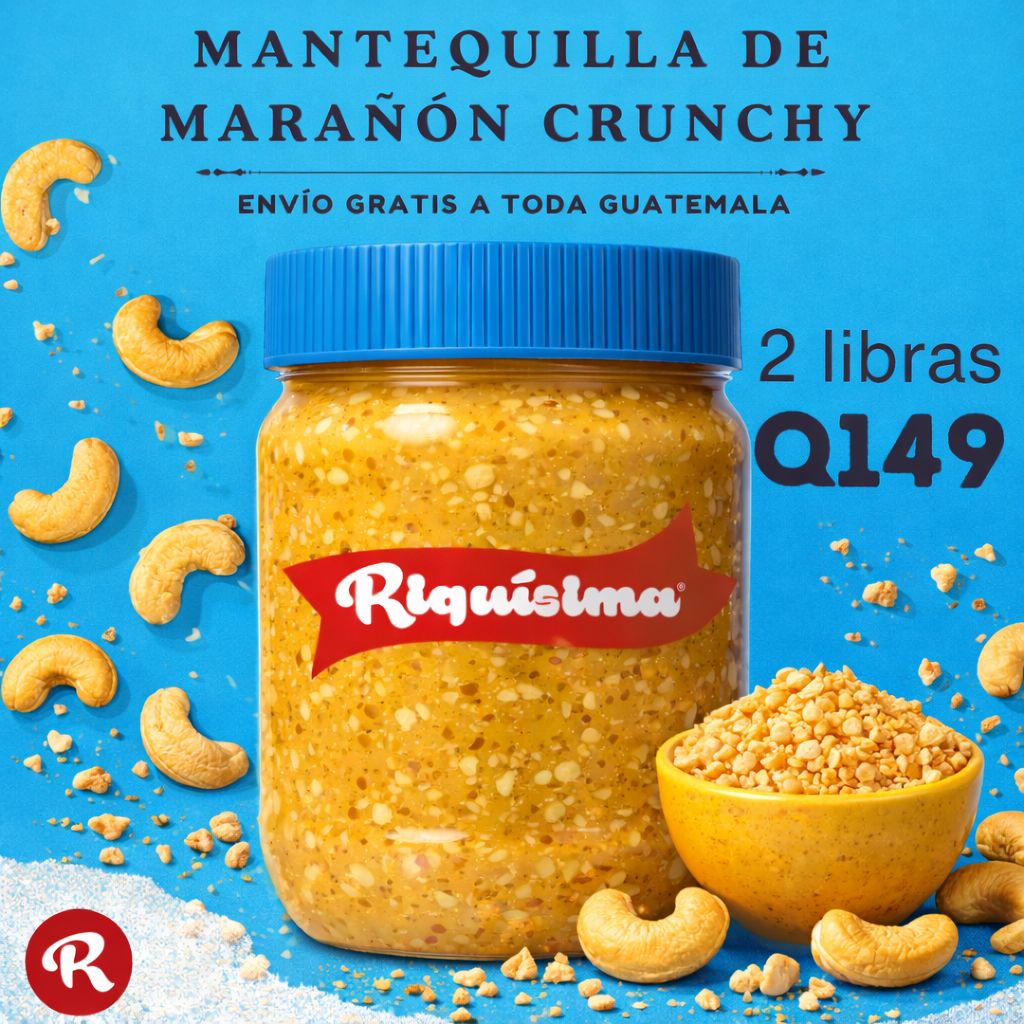 Mantequilla de Marañón Crunchy 2lb