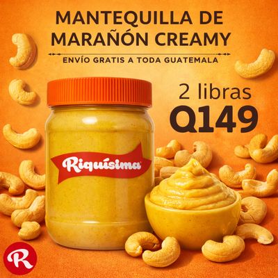 Mantequilla de Marañon Creamy 2lb