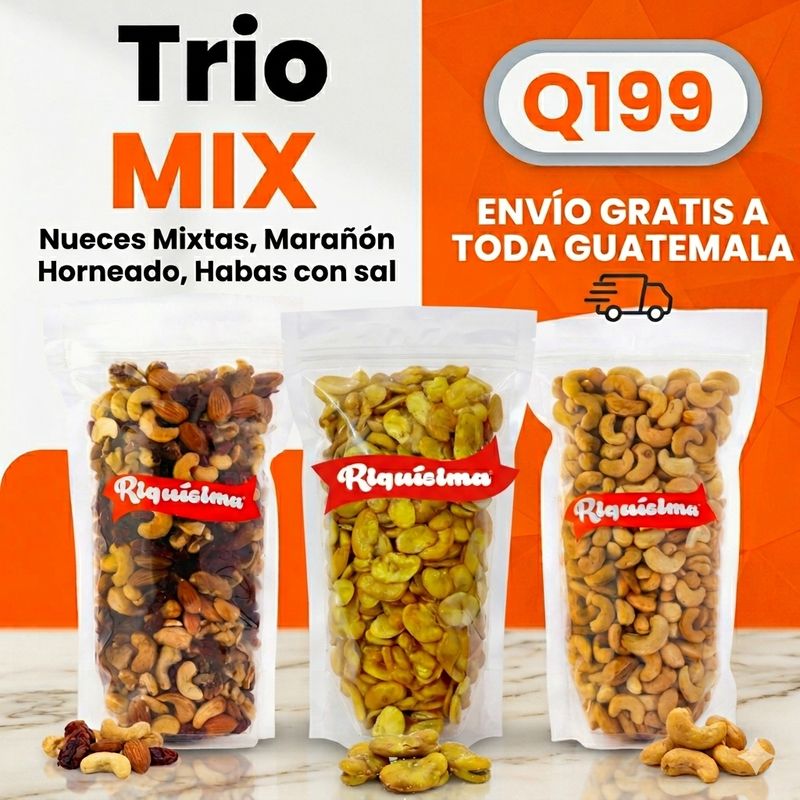 Trio Mix Habas-Marañón y Nueces Trio Mix Habas-Marañón y Nueces
