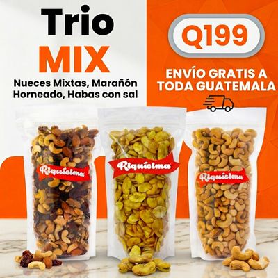 Trio Mix Habas-Marañón y Nueces